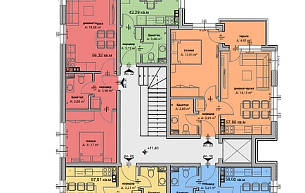 ID 15444 Apartments from the developer in La Mer Premium 2 Photo 10