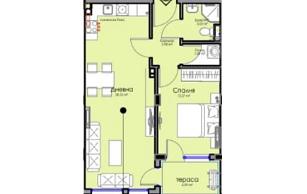 ID 16565 One-bedroom apartment in Scarab Tortuga Photo 5