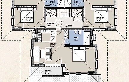ID 7439 New two-storey house in Sveti Vlas Photo 10
