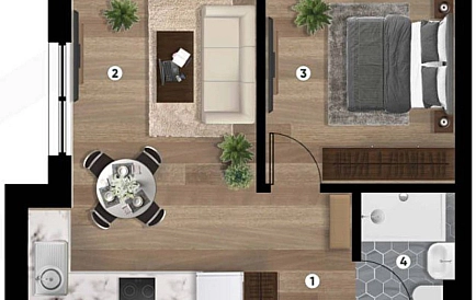 ID 12335 Property from the developer in Forest Club House Photo 3