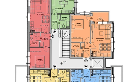 ID 15444 Apartments from the developer in La Mer Premium 2 Photo 7