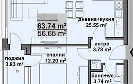 ID 15564 One-bedroom apartment in Tiffany Gardens Photo 2