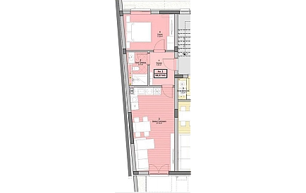 ID 15521 One-bedroom apartment in Emilia Romana City 2 Photo 5