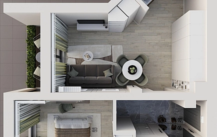 ID 16189 One-bedroom apartment in Holiday Resort Photo 4