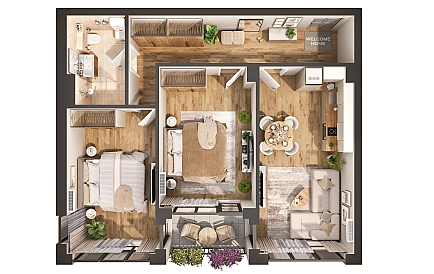 ID 16691 Two-bedroom apartment from the developer in Sunny Paradise 2 Photo 2