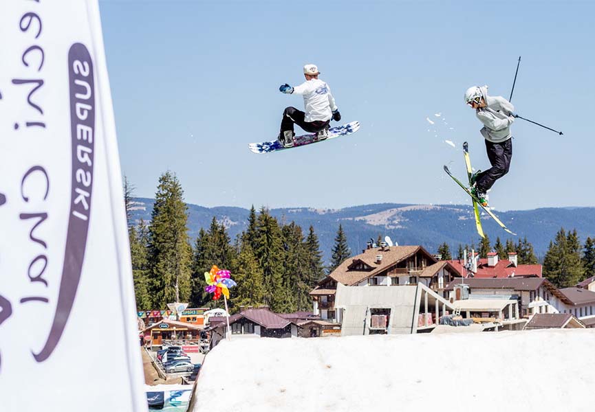 Freestyle park in Pamporovo