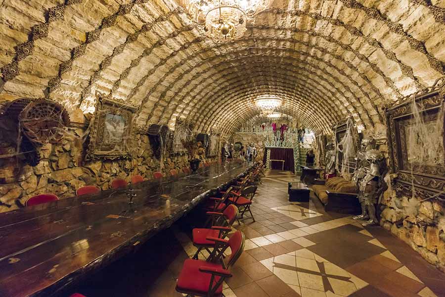 Wine cellar in Ravadinovo castle