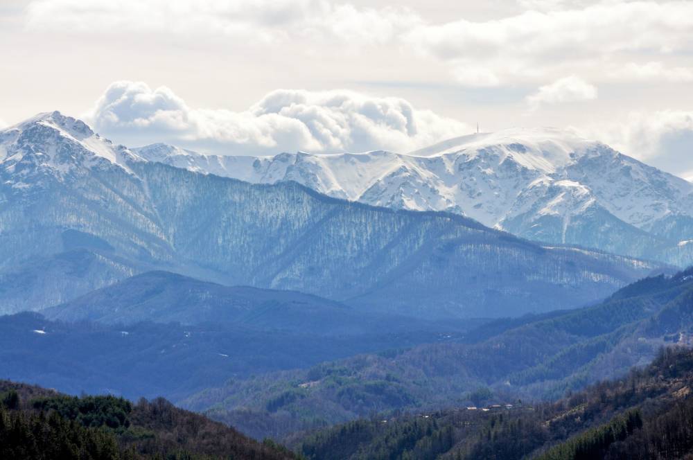 Botev Peak in the Balkan Mountains (Stara Planina)