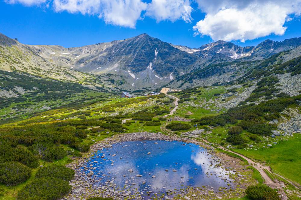 The summit of Musala in Bulgaria's Rila Mountains