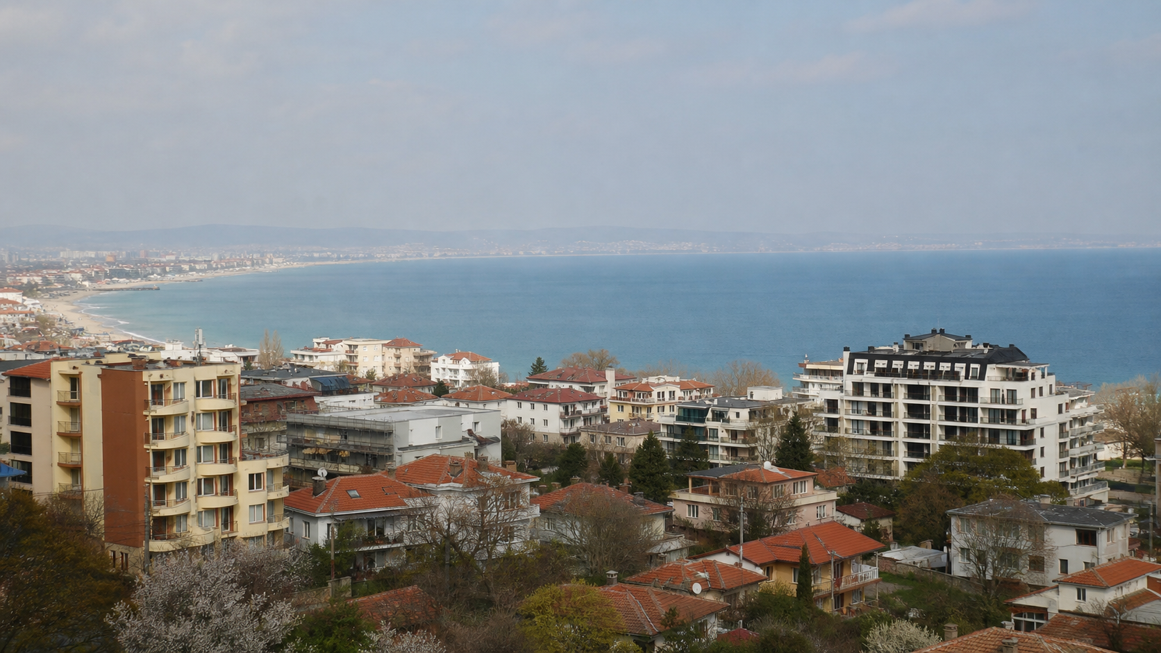 Coastal area used for comparison