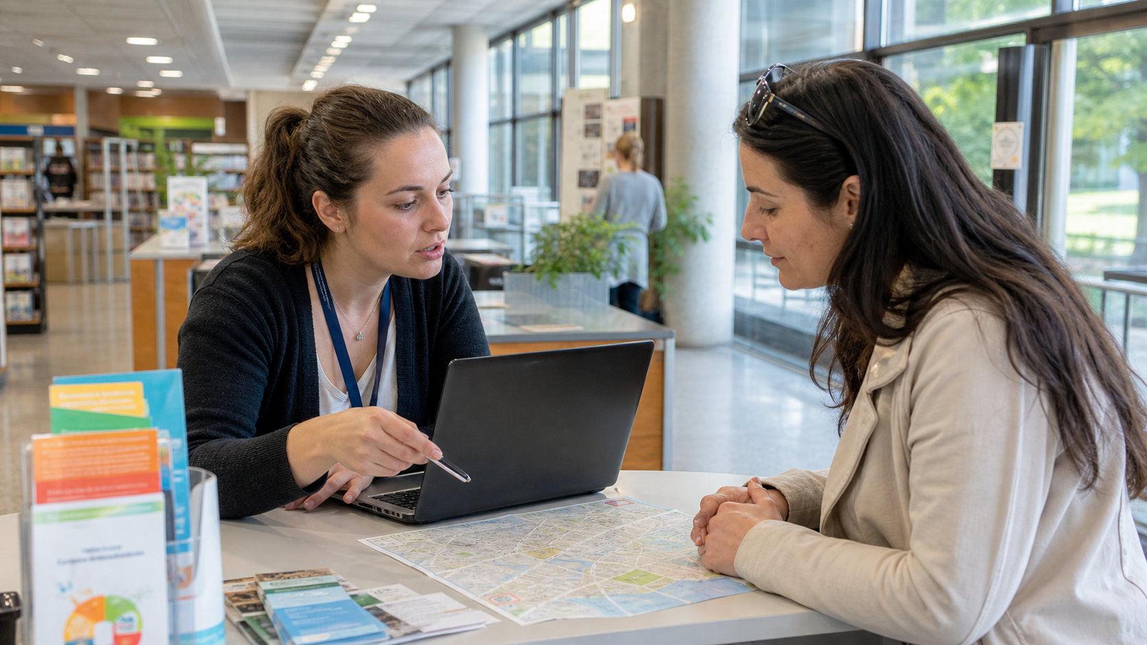 Checking local resources and organisations