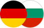 Flag of Germany and Bulgaria